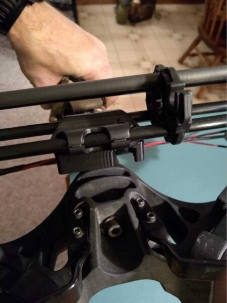 Barnett Raptor Fx2 Crossbow Quiver Picatinny Ray Montaj Değiştirme Plastik Aparat