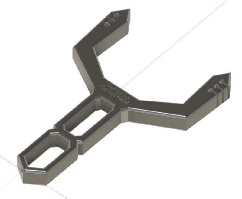 Katapult Zwille Schleuder Slingshot Plastik Aparat - Görsel 3