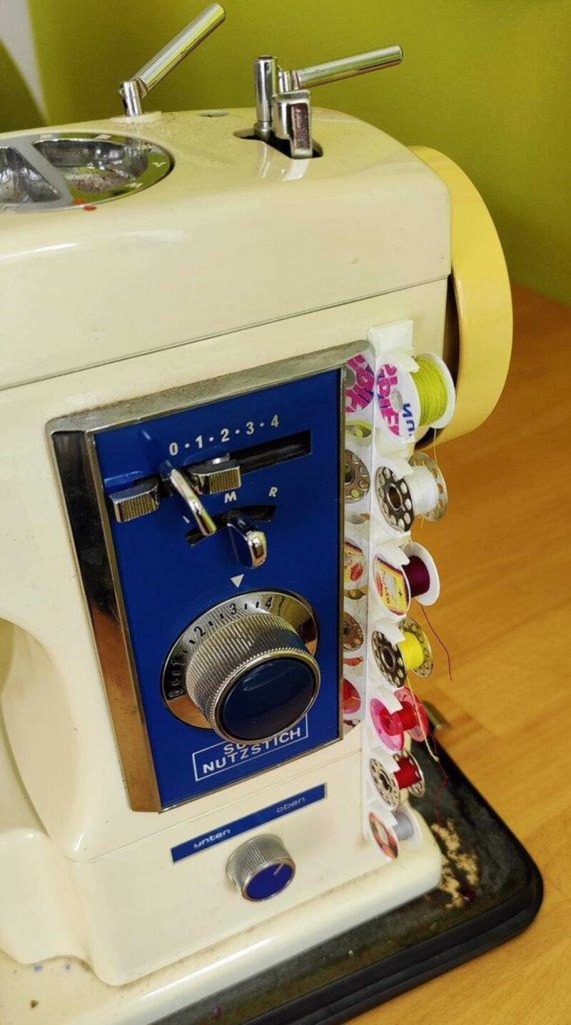 Ev Dikiş Makinesi İçin Bobin Ve Bobin Tutucu Plastik Aparat