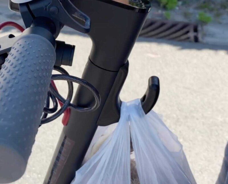 Xiaomi M365 Elektrikli Scooter Poşet Kargo Taşıma Çengeli - Görsel 2