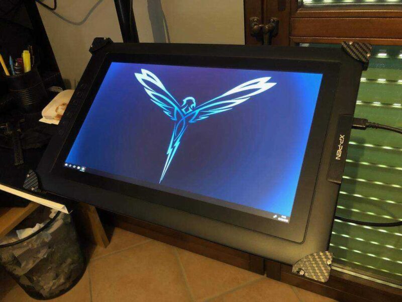 Vesa Montaj İçin Boğulma Tablet Xp-Kalem Sanatçı 15.6 Plastik Aparat