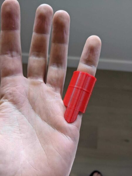 Basit Parmak Ateli - Destek Yok Plastik Aparat