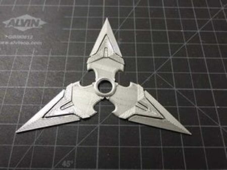 Overwatch Karakteri Genji Shuriken Yıldız Bıçakları Oyuncak
