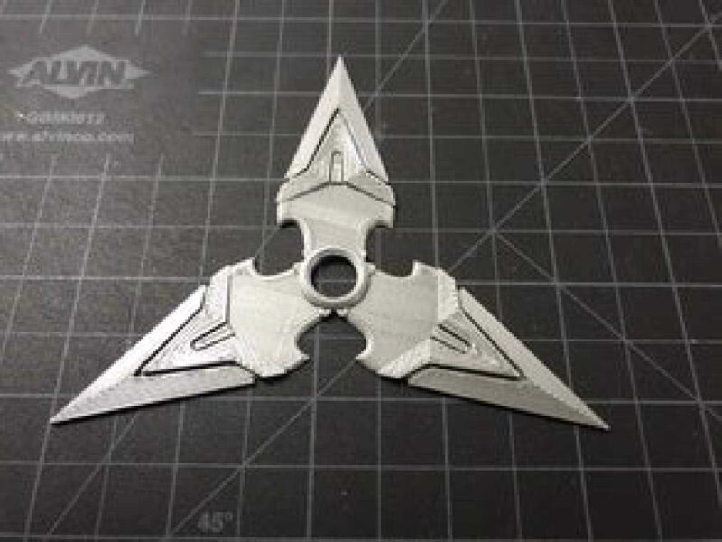 Overwatch Karakteri Genji Shuriken Yıldız Bıçakları Oyuncak