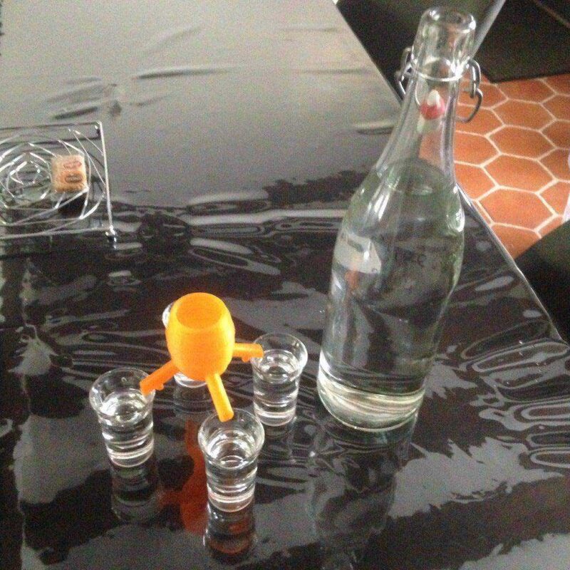 İçecek Bartender Barmen Dispenseri Dağıtma Organik Plastik - Görsel 3