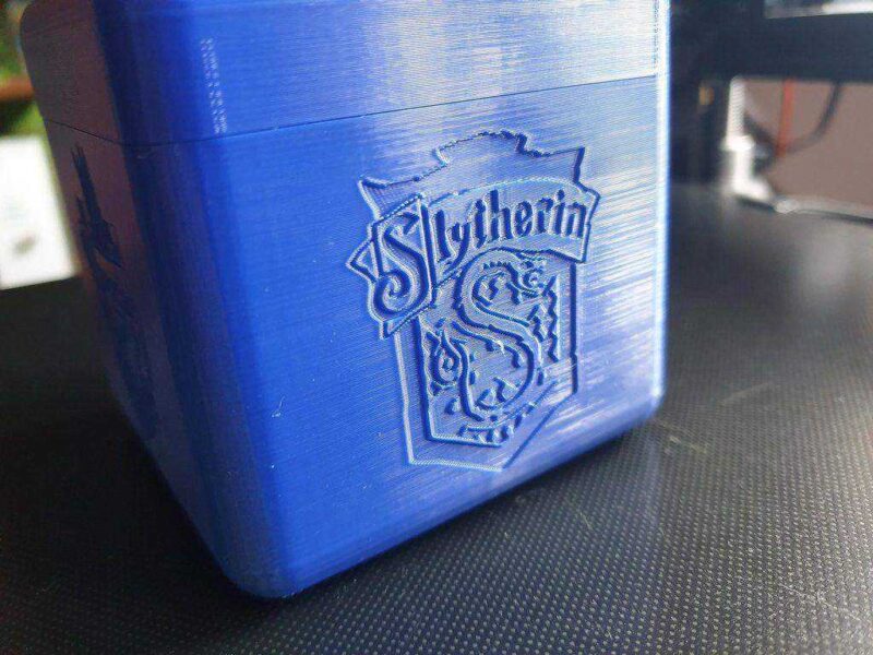 Kapaklı Harry Potter Ev Logoları Kutusu Plastik Aparat - Görsel 4