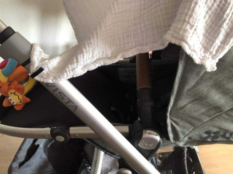 Uppababy Vista Stroller Bezi Klipler Plastik Aparat - Görsel 4