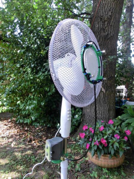 Brumisateur Dökme Ventilateur - Fan İçin Fogger Plastik Aparat