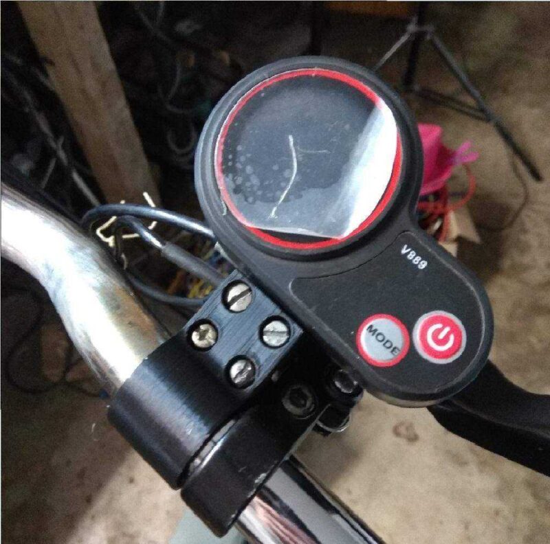 Elektrikli Scooter Denetleyici Kelepçesi Plastik Aparat