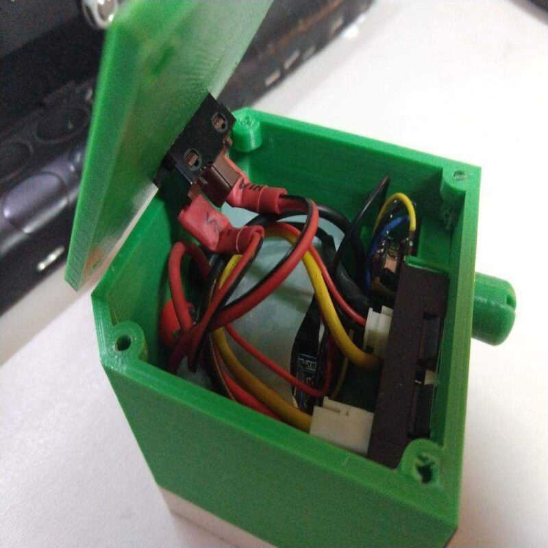 Parkside X20V Pil Adaptörü - Mini Güç Kaynağı Plastik Aparat - Görsel 3