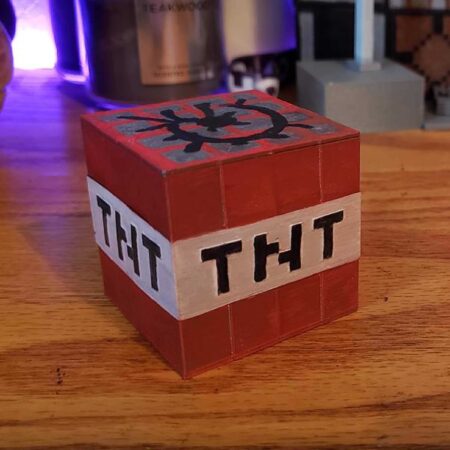 Minecraft Tnt Turkey Plastik Aparat