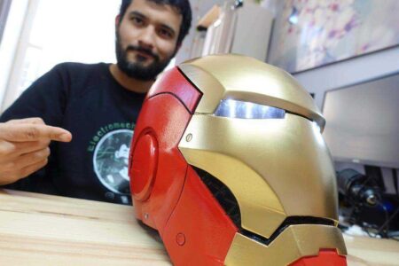 Ironman Eyes Thing Plastik Aparat