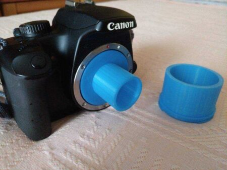 Teleskop İçin Canon (1.25 Ve 2 ) İçin T-Ring Adaptörü Plastik Aparat