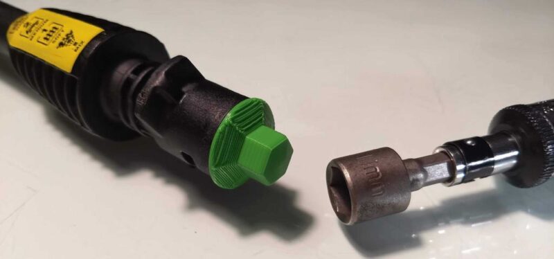 Karcher K Serisi Basınç Yıkayıcı İçin Aracı Plastik Aparat - Görsel 3