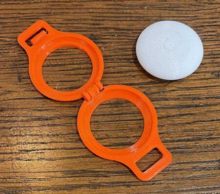 *Apple Airtag Keyring Case Yerinde Yazdır Plastik Aparat