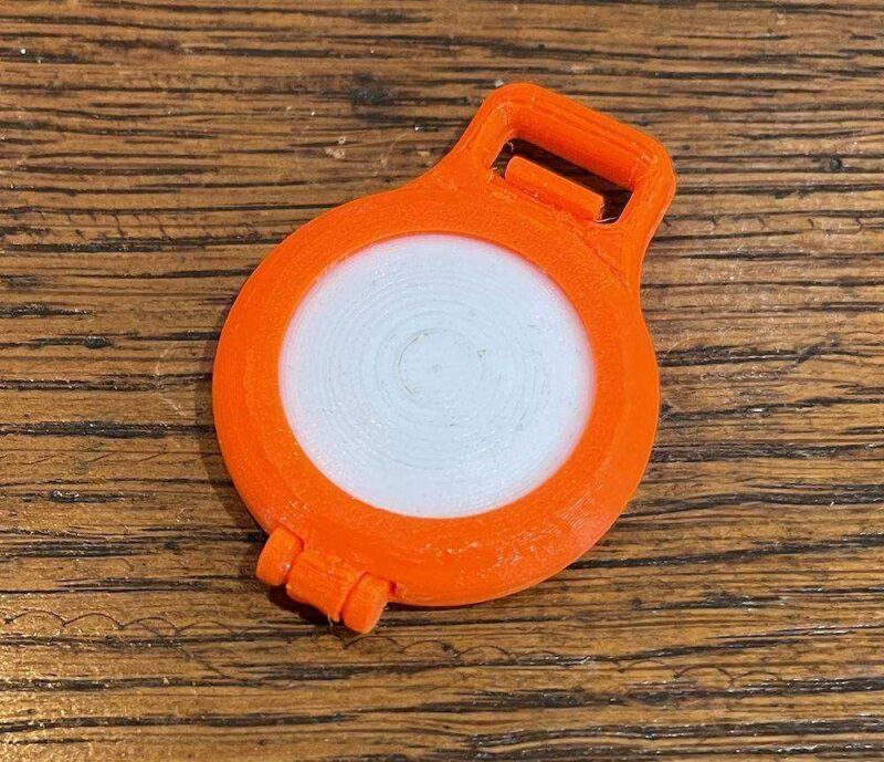 *Apple Airtag Keyring Case Yerinde Yazdır Plastik Aparat - Görsel 3