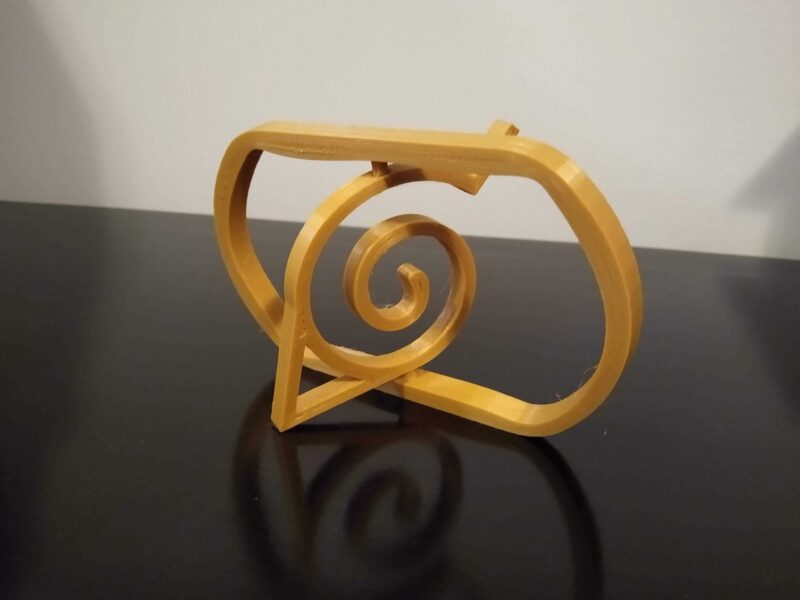 Naruto Işareti Logo  Biblo Dekoratif Hediyelik Süs Eşyası Maket - Görsel 2