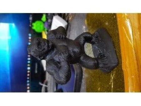 Jeff Koons Gorilla Dekoratif Biblo Organik Plastikten Oyuncak