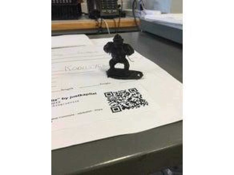 Jeff Koons Gorilla Dekoratif Biblo Organik Plastikten Oyuncak - Görsel 2