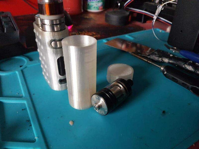 Remix Case Eleaf Istick Pico 75 W Tc Ve Melo 3 Tank Tutucu Plastik Aparat - Görsel 3