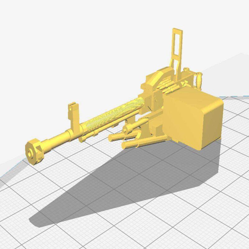 Dsk 12,7Mm (Tank Versiyonu) Plastik Aparat - Görsel 2