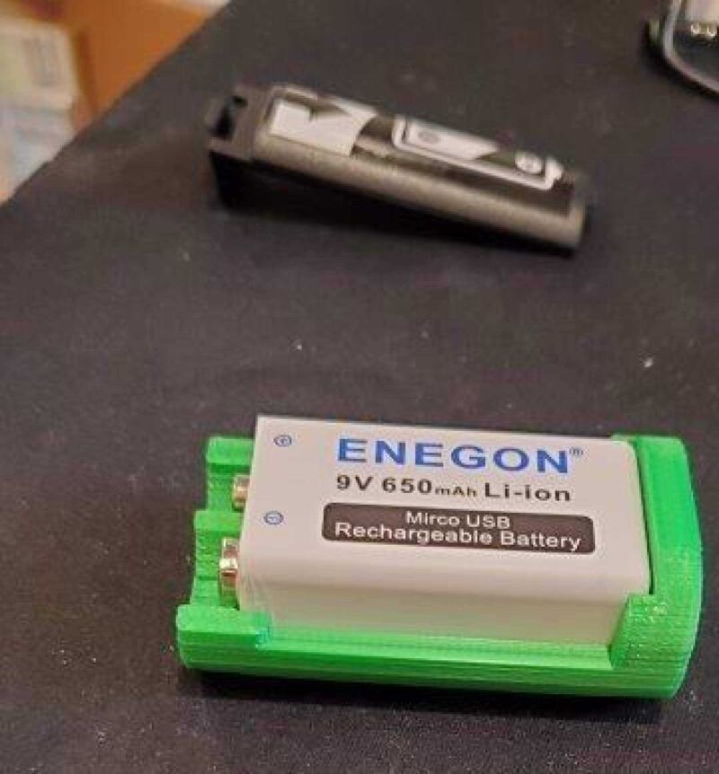 Dymo Tak N Oyna Etiket Maker 9V Adaptörü Plastik Aparat - Görsel 3