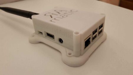 Ahududumatic Case With Vesa Mount And Wall Adapter Plastik Aparat