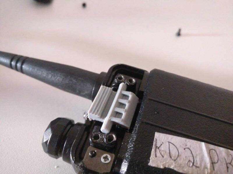 Baofeng Uv-5R Pil Mandalı Plastik Aparat - Görsel 3