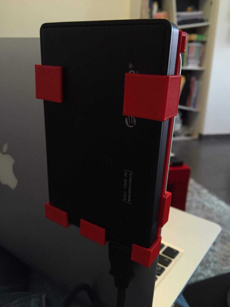 MacBook Air için HDD Tutucu  Organik Plastikten Aksesuar - Görsel 2