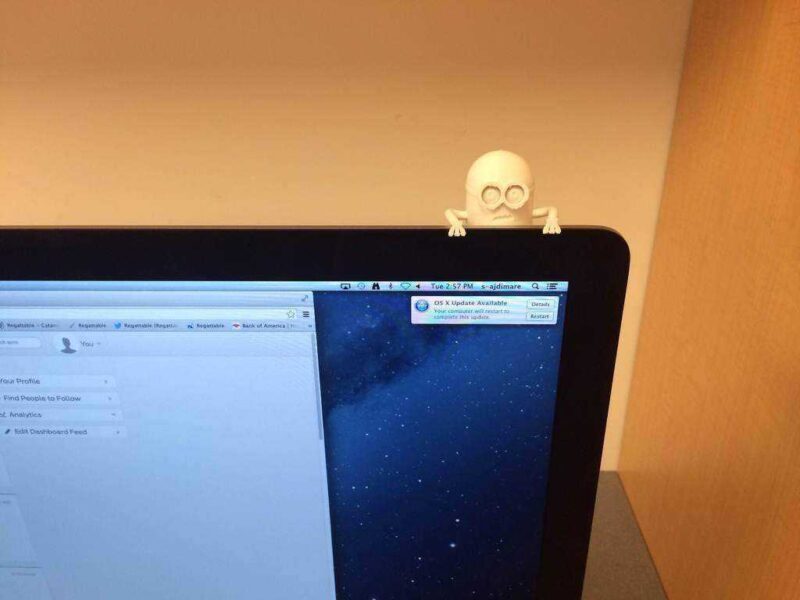 Despicable Me Minion Asılı Laptop Bilgisayar Monitör Dekoru Süs - Görsel 2