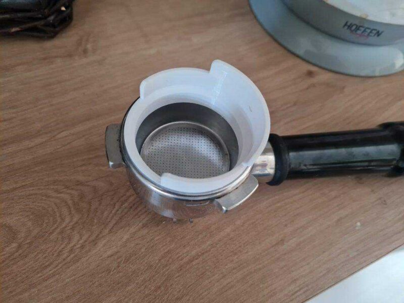 Portafilter Uzantısı (58Mm) - Artık Dökülmeyen Kahve Yok Plastik Aparat - Görsel 2