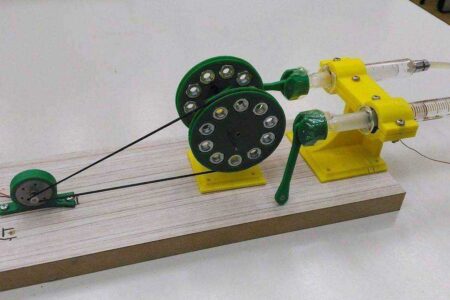 Stirling Alpha Motor Br Adapted Plastik Aparat