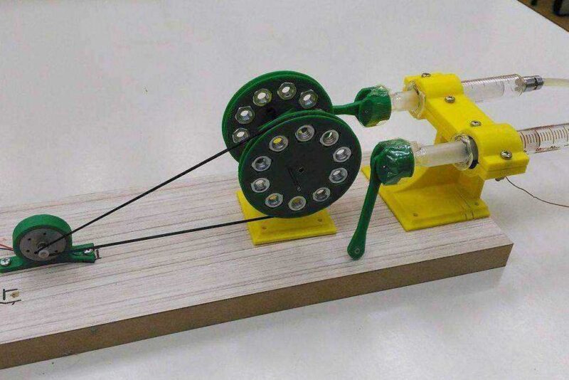 Stirling Alpha Motor Br Adapted Plastik Aparat