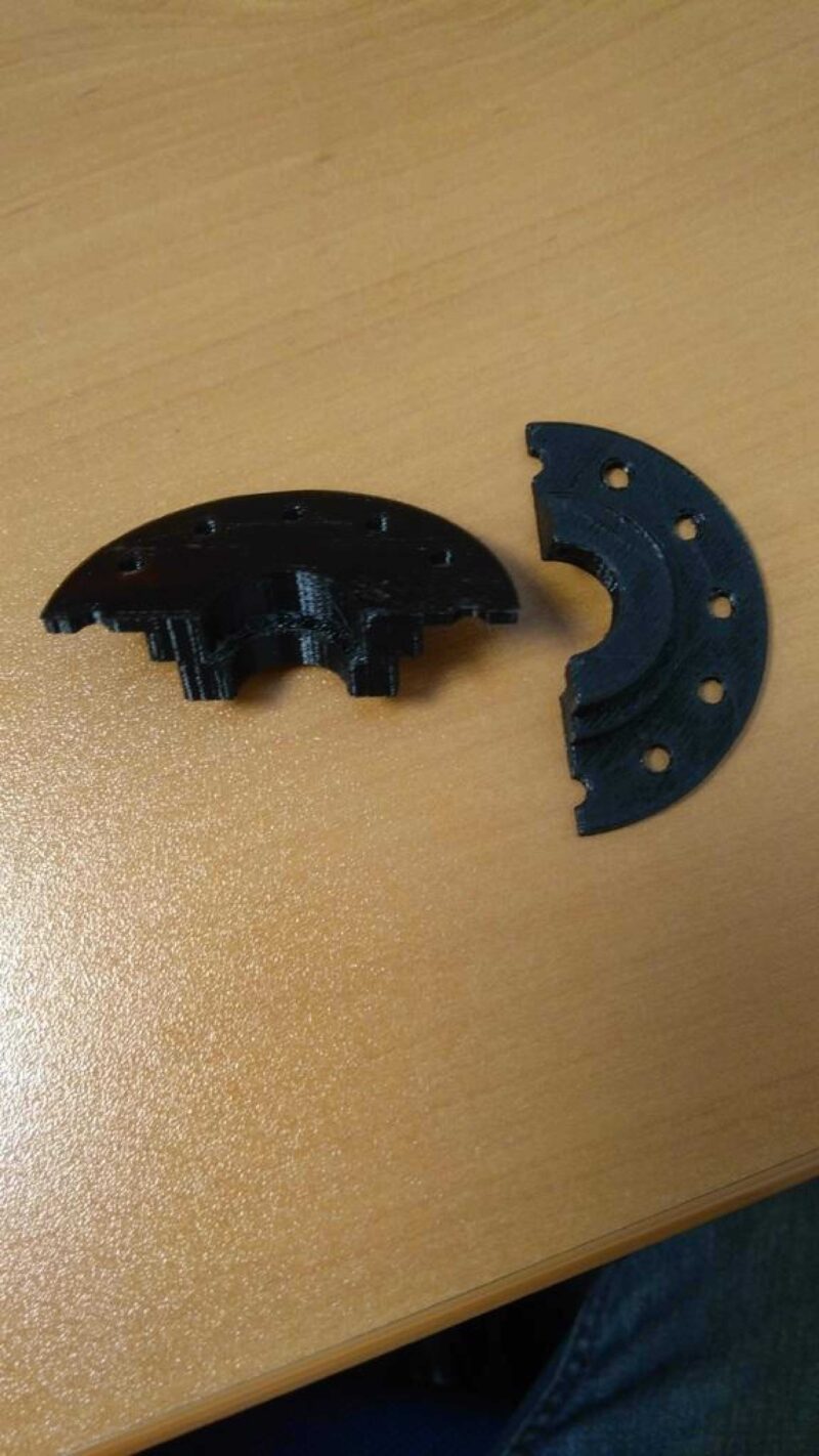Soporte Hotend E3D Efector 3Dr Simple Compatible Plastik Aparat - Görsel 2