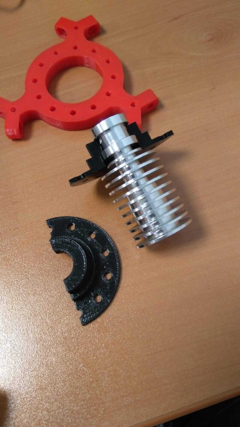 Soporte Hotend E3D Efector 3Dr Simple Compatible Plastik Aparat - Görsel 4