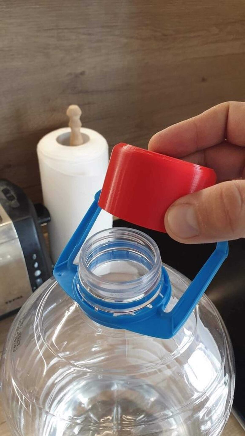 Elektrikli Su Pompası İçin Su Şişesi Adaptörü (Elektrikli Su Pompası) Plastik Aparat - Görsel 3