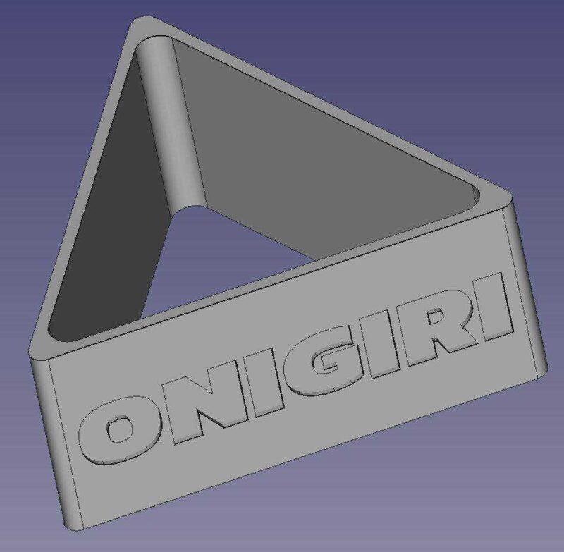 Onigiri Şekillendirme Formu Plastik Aparat - Görsel 3