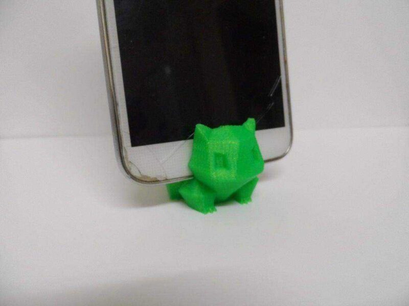 Pokemon Bulbasaur Anahtarlık Telefon Standı Tutucu Askısı Standı