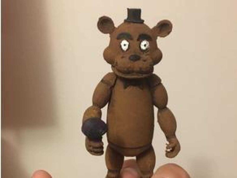 Fnaf Freddy Fazbear (Beefier) Plastik Aparat - Görsel 2