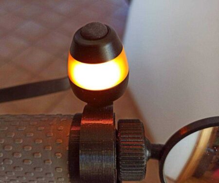 (E) Scooter Veya Bisiklet İçin Sinyal Tutucusu - Blinkerhalterung - Soporte Para Luz Direccional Para Bicicleta O E-Scooter Plastik Aparat