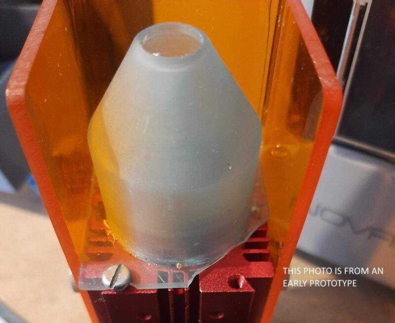 Ortur Lazer Lu2-4 Hava Yardımı Plastik Aparat