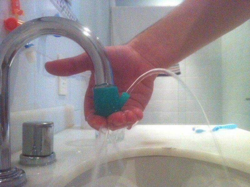 Su Musluğu Çeşmesi  Organik Plastikten Aksesuar Aparat - Görsel 2