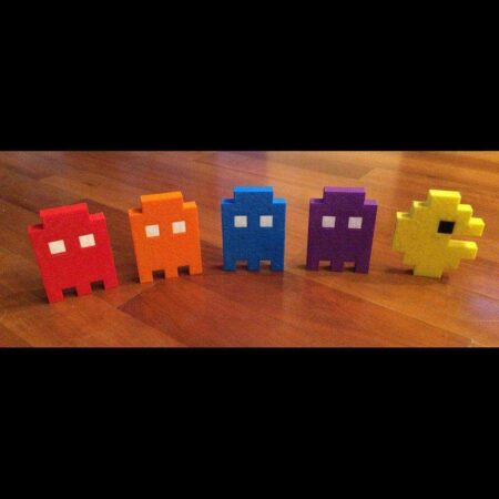 Pacman Ve Hayaletler Plastik Aparat
