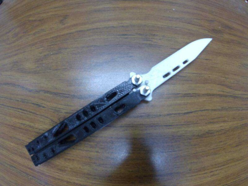 Microtech Tachyon Iii Kelebek Bıçağı / Balisong Plastik Aparat - Görsel 3