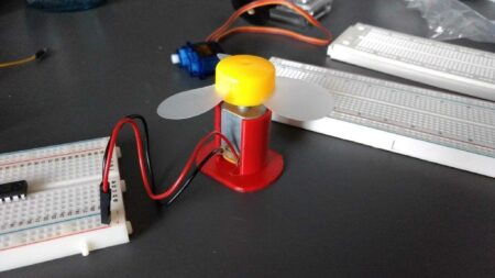 Mini Dc Motor Standı Plastik Aparat