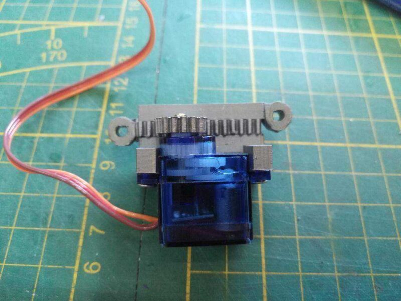 9 Gram Servo Lineer Aktüatör. Actuonix Pq12-P Doğrusal Aktüatör Değiştirme Plastik Aparat - Görsel 3