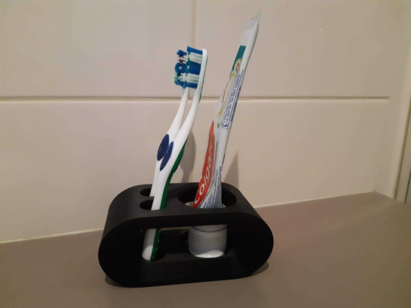 Diş fırçası ve Diş macunu tutucu Stand Stant  Banyo Düzenleyici