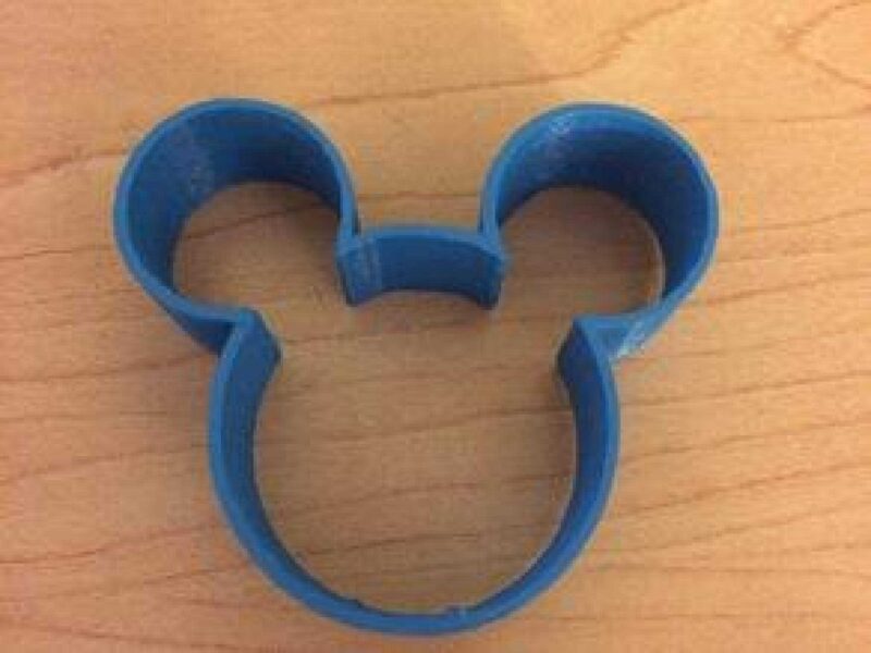 Mickey Mouse Çerez Kurabiye Kesici Kalıp Plastik Aparat - Görsel 3