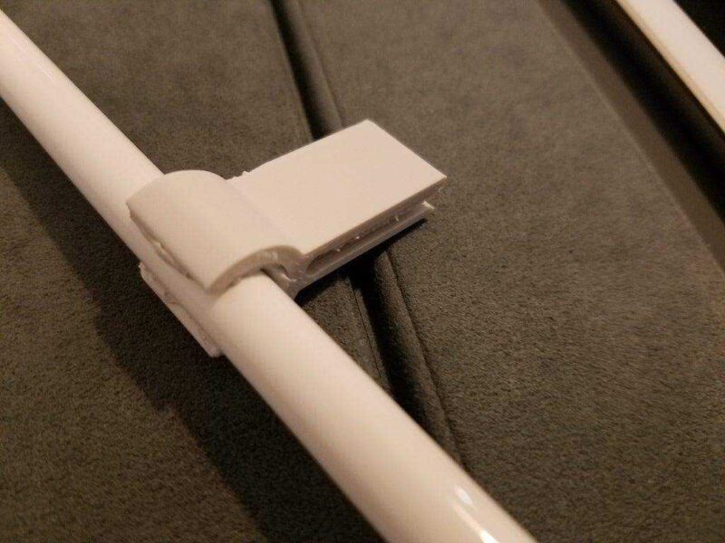 Akıllı Klavye için Apple Kalem Tutucu Klipsi Kalemlik Askı - Görsel 4