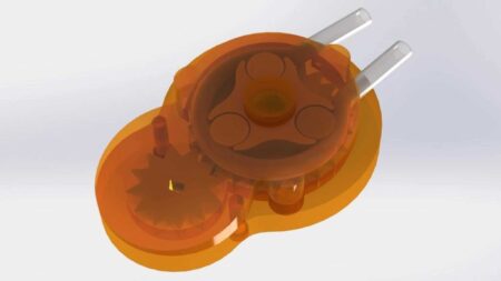 Küçük Peristaltik Pompa - 28Byj-48 Step Motor Plastik Aparat
